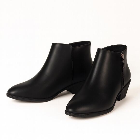 Sam Edelman Black Petty Rain Booties - Picture 1 of 14